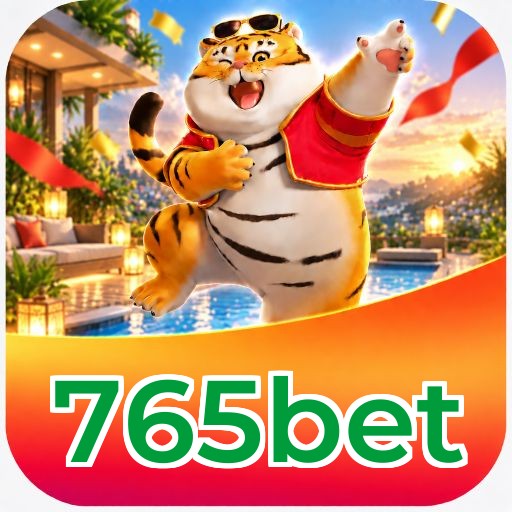 Interface da plataforma 765bet mostrando slots populares e bônus de boas-vindas